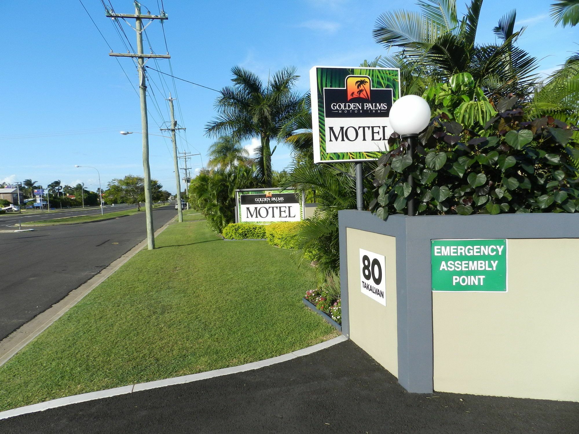 Golden Palms Motor Inn Bundaberg Exterior foto